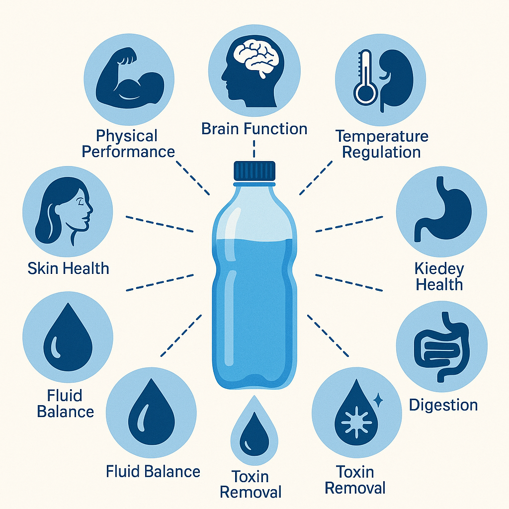 The Ultimate Guide to the Benefits of Drinking Water: Why Staying Hydrated is Vital for Health